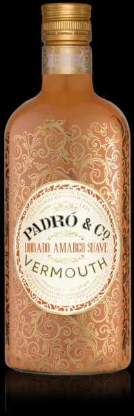 Padró & Co. Dorado Amargo Suave, botella de vermut dorado amargo