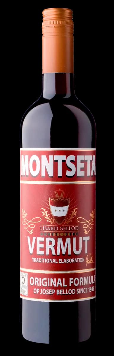 Vermut Montseta Roig, ampolla de vermut vermell tradicional