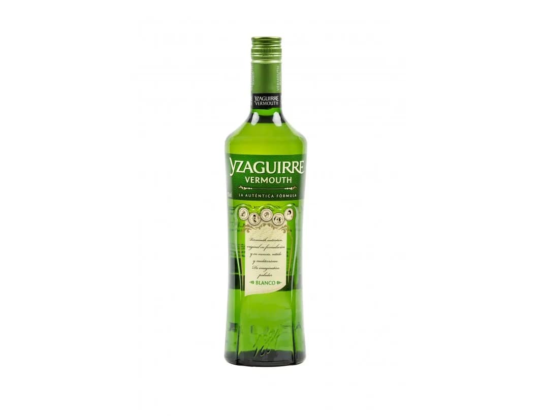 Yzaguirre Clásico Blanco, botella de vermut blanco clásico