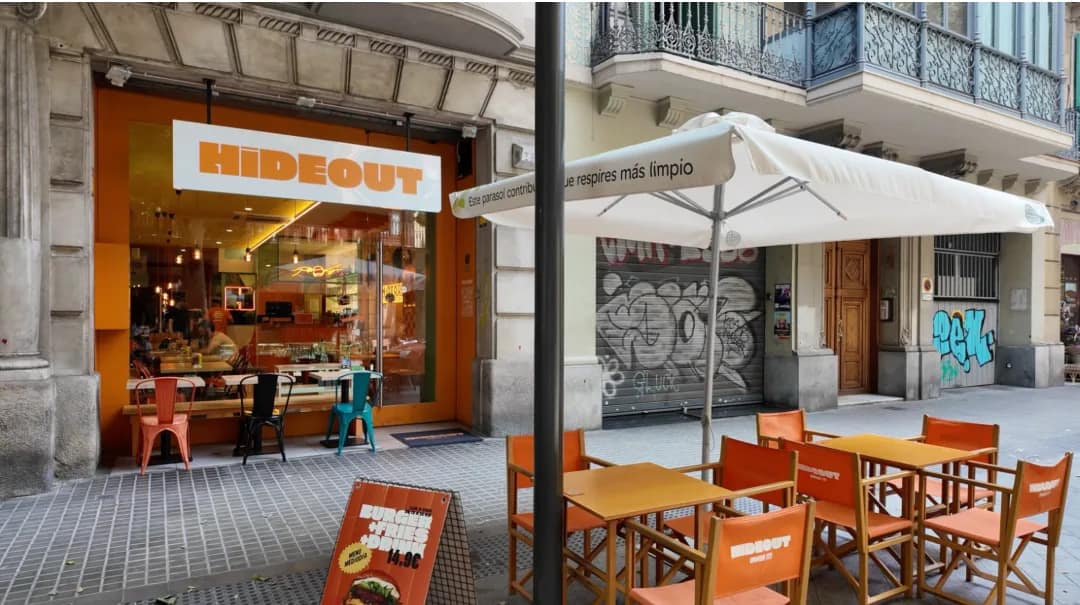 Hideout Burger, bar a Barcelona