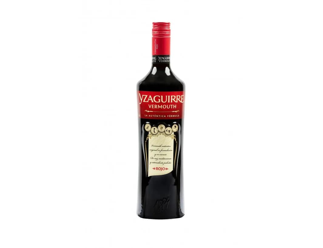 Yzaguirre Clásico Rojo, botella de vermut rojo clásico