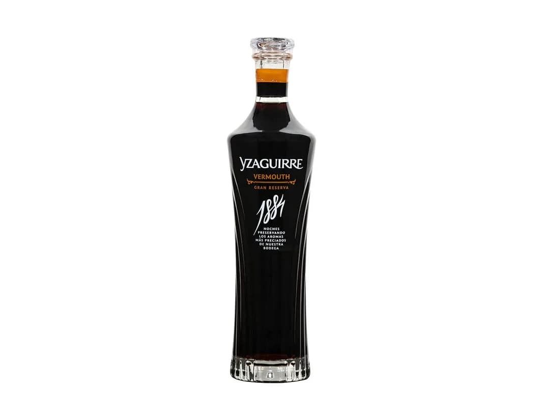 Yzaguirre Selección 1884, botella de vermut rojo gran reserva