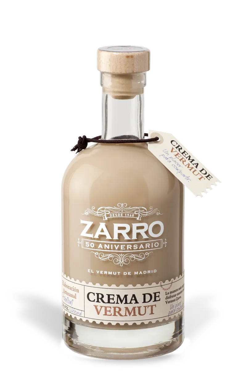 Crema de Vermut Zarro botella