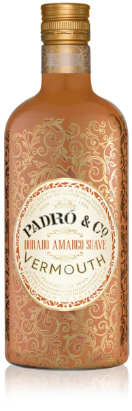 Padró & Co. Dorado Amargo Suave, ampolla de vermut daurat amarg