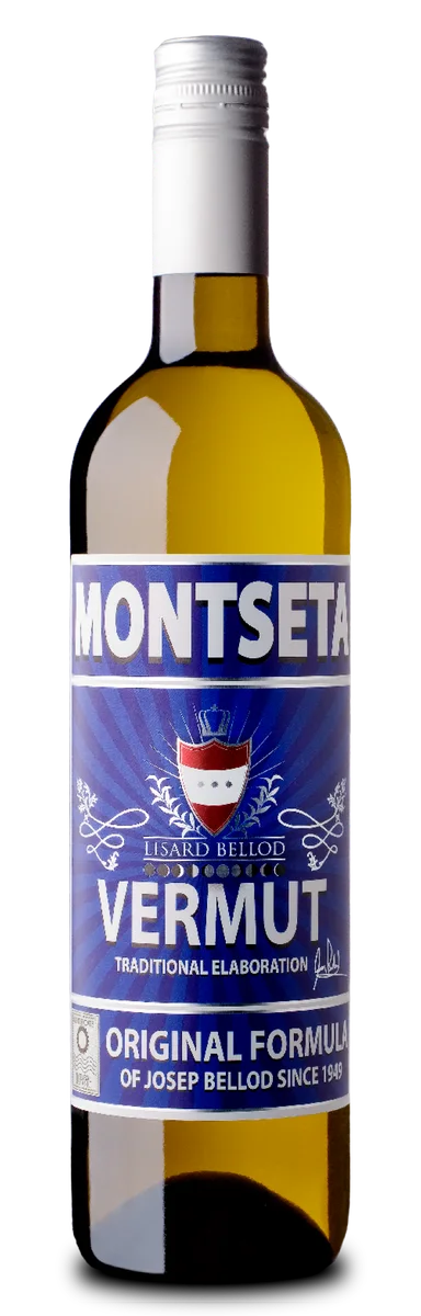 Vermut Montseta Blanc botella