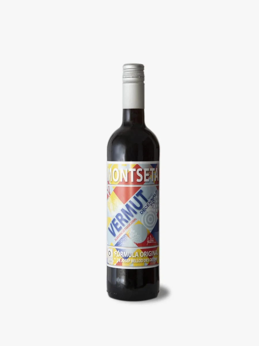 Vermut Montseta Decennals botella
