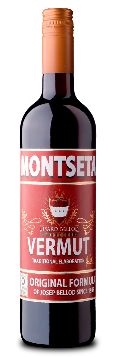 Vermut Montseta Roig botella