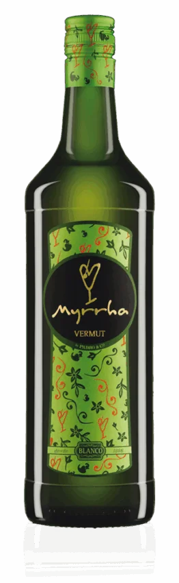 Vermut Myrrha Blanc botella