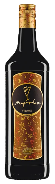 Vermut Myrrha Rojo Reserva botella