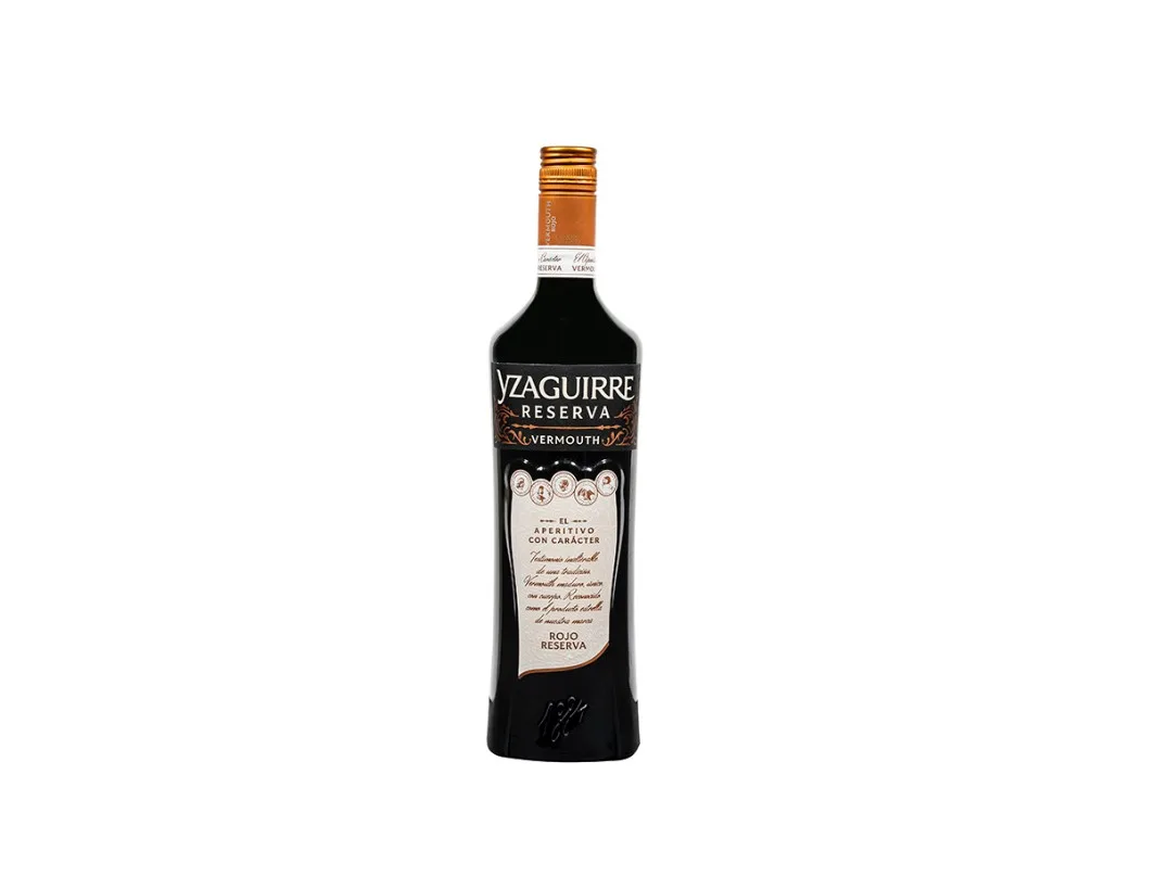 Yzaguirre Rojo Reserva, ampolla de vermut vermell reserva