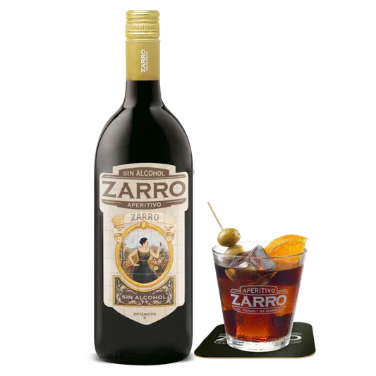Zarro Sense Alcohol botella
