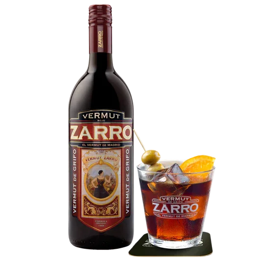Zarro Vermut para dos (Rojo) botella